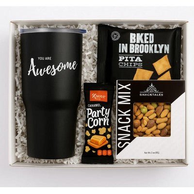 You Are Awesome Tumbler with Snacks