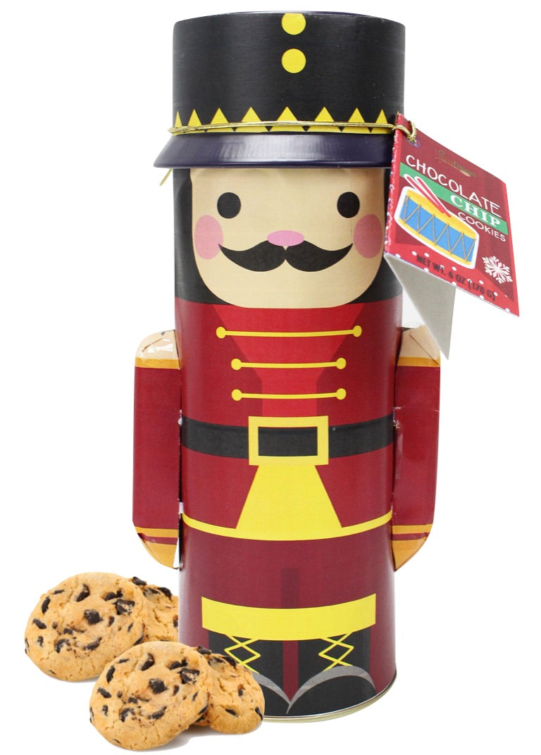 Holiday Nutcracker Cookie Tin