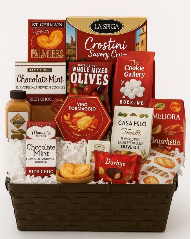 Gourmet Holiday Snack Basket