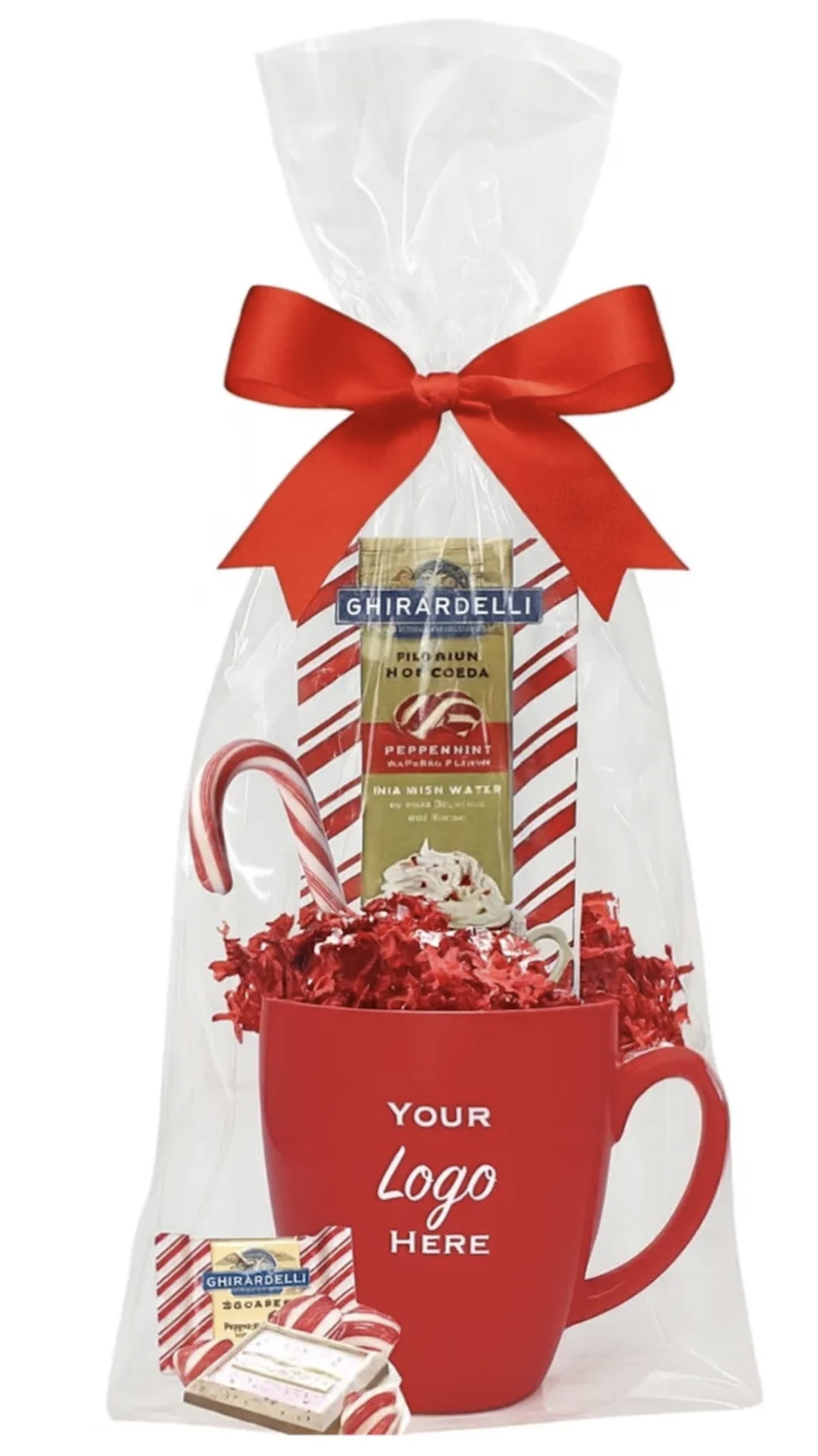 Ghirardelli Peppermint Cocoa & Chocolate Mug