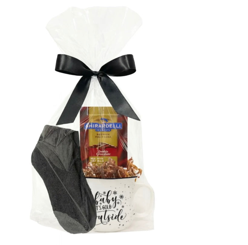 Fuzzy Socks with Camper Mug & Cocoa