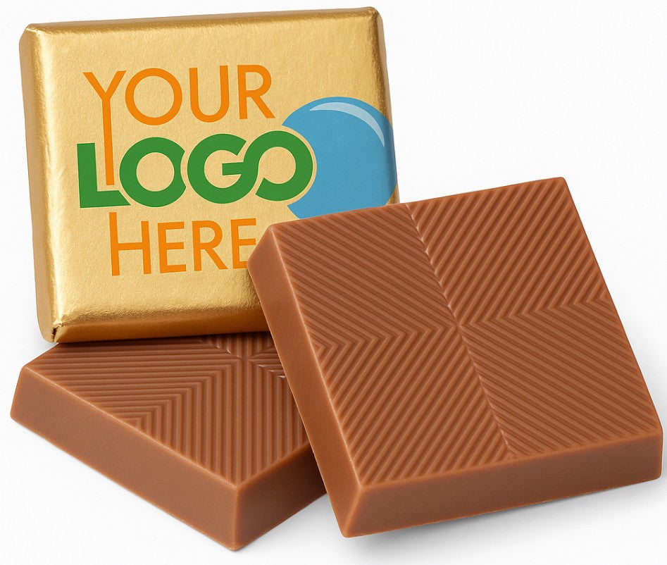 Foil Wrapped Chocolate Squares