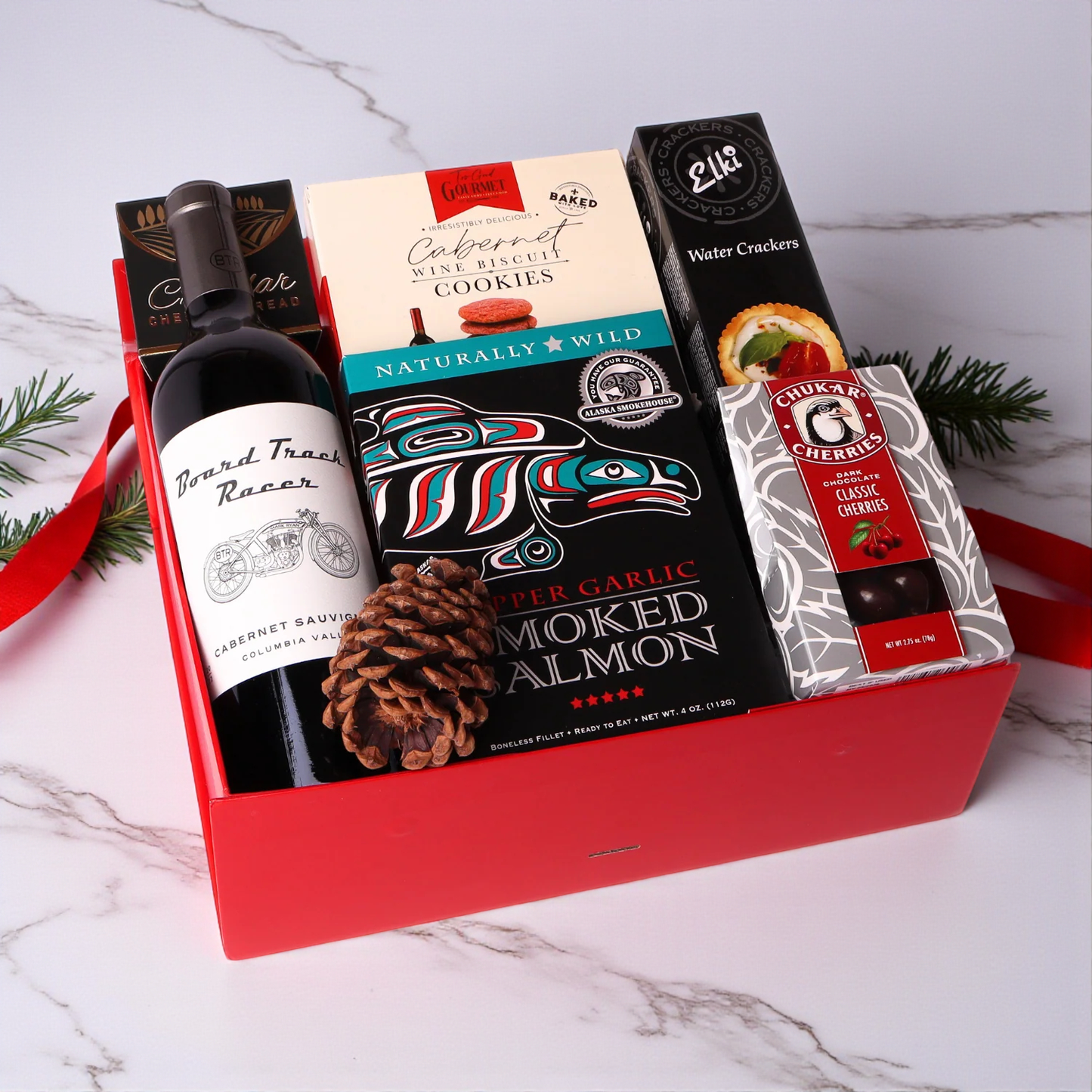 Wine And Snack Gift Box