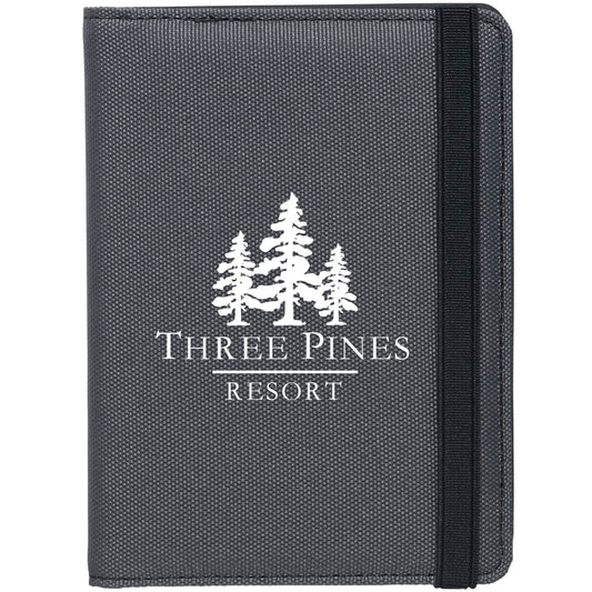 Deluxe Recycled Passport Wallet – Gray