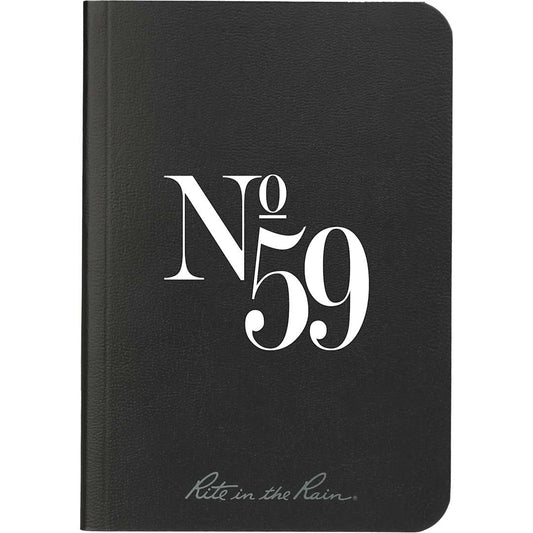 3.5" x 5.25" Rite in the Rain Soft Cover Notebook – Black