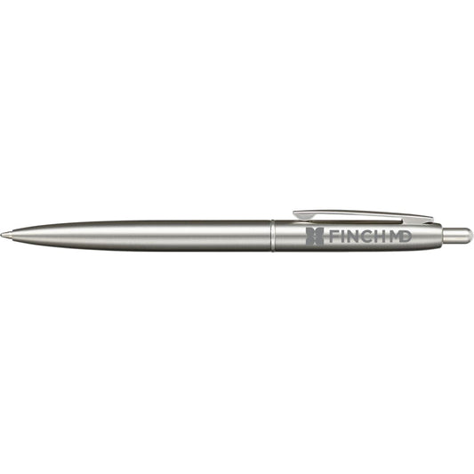 Recycled Stainless Steel Ballpoint Pen – Silver