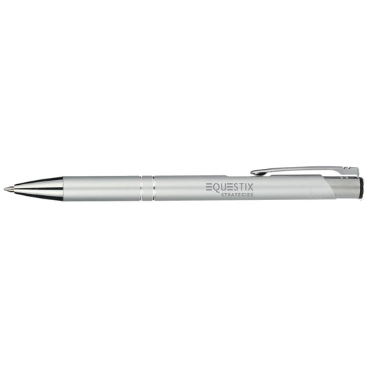 Recycled Aluminum Richmont Gel Ballpoint – Silver