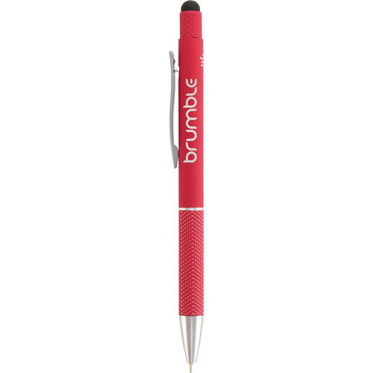 Nadine Recycled Soft Touch Gel Stylus – Red