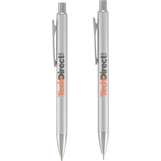 June Recycled Pen and Pencil Set – Silver