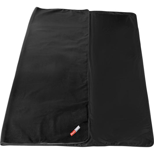 Oversized Waterproof Outdoor Blanket with Pouch – Black