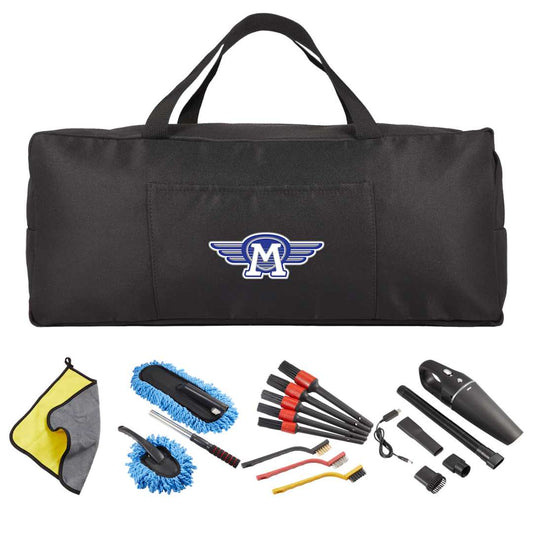 Car Detailing 18-Piece Kit – Black