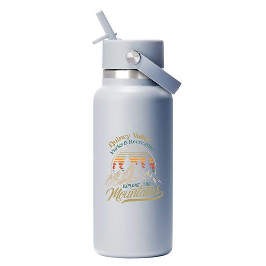 Hydro Flask® Wide Mouth w/ Flex Straw Cap 32oz – Blue