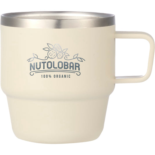Doppio Stackable Recycled Mug Set 6oz – White