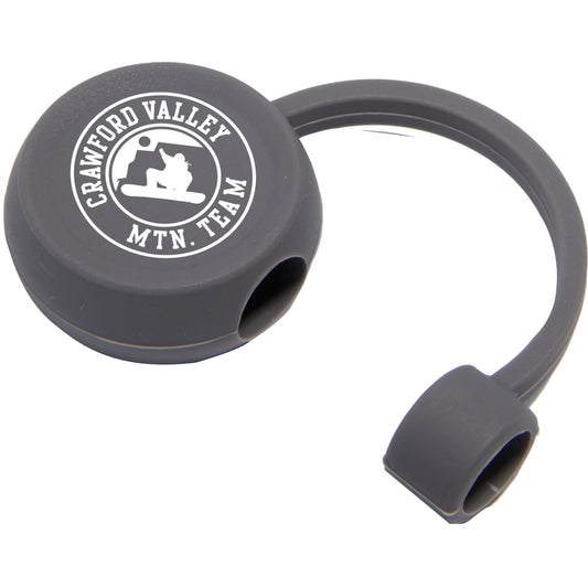 Recycled Silicone Straw Topper – Gray