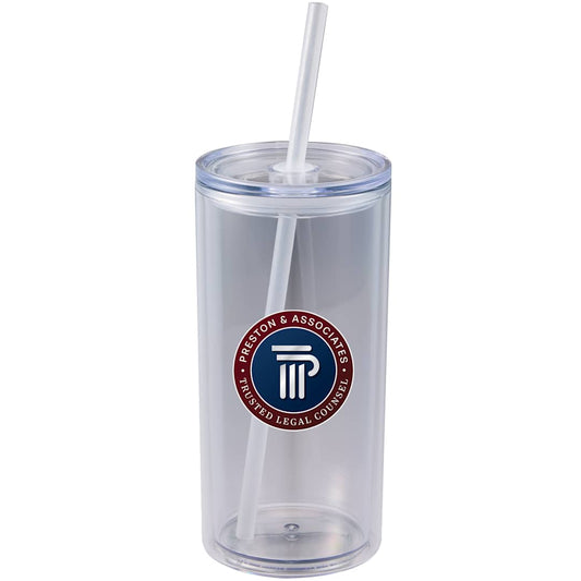 Marly Recycled Acrylic Tumbler 16oz – Clear
