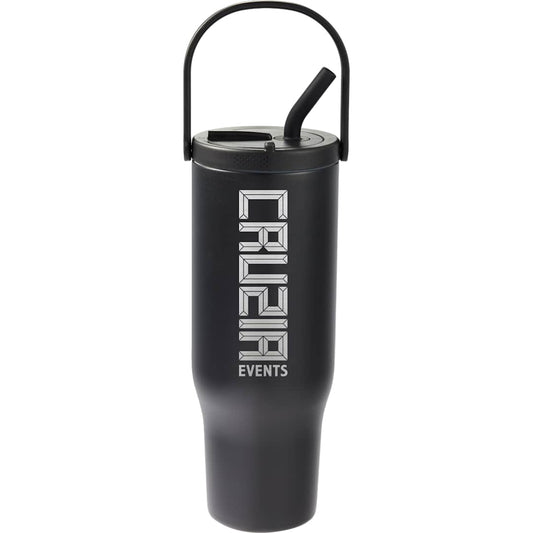 Trinity Recycled Straw Leak proof Tumbler 30oz – Black