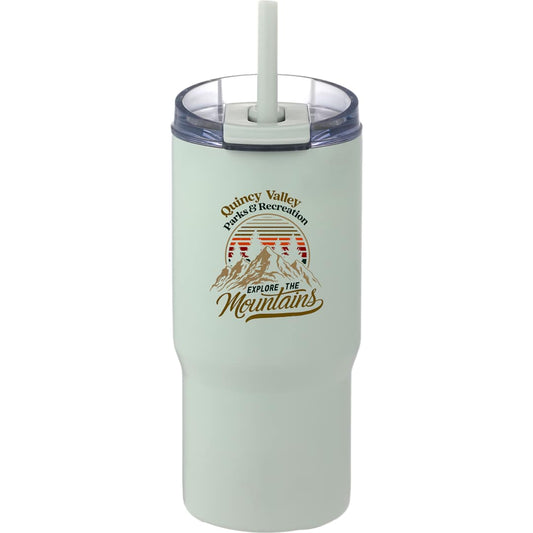Auxo 24oz Double Wall Vacuum Insulated Tumbler – Green