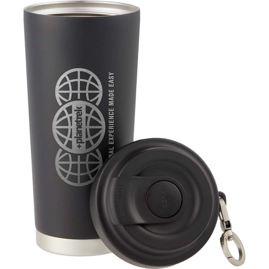 Haley Vacuum Tumbler One Touch Opening Lid 16oz – Black
