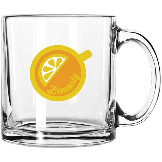 Glass Coffee Mug 13 oz. – Clear