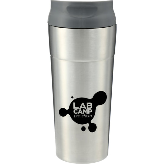 Frenchie Tumbler 17oz – Silver