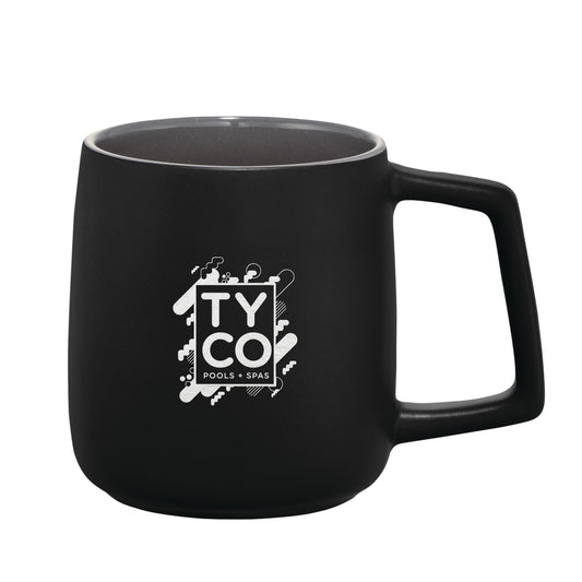 Sienna Ceramic Mug 14oz – Black