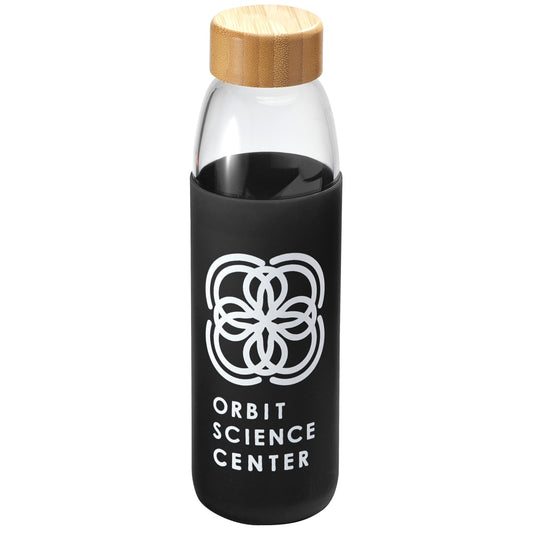 Kai Glass Bottle 18oz – Black