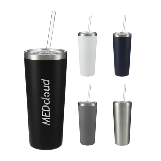 Thor Copper Vacuum Insulated Tumbler 22oz – Black