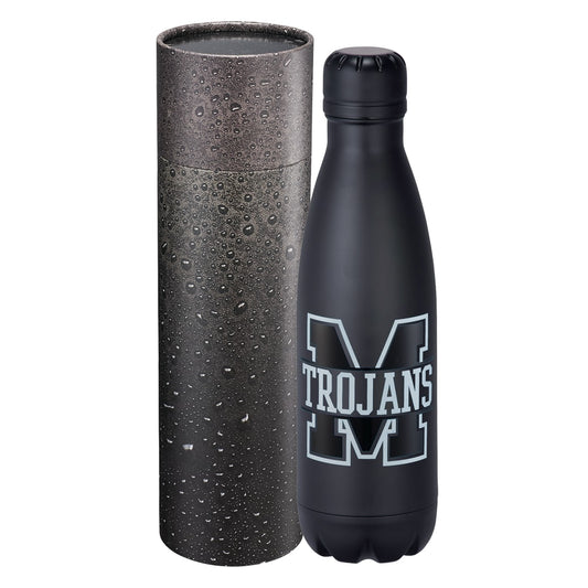 Copper Vac Bottle 17oz With Cylindrical Box – Black