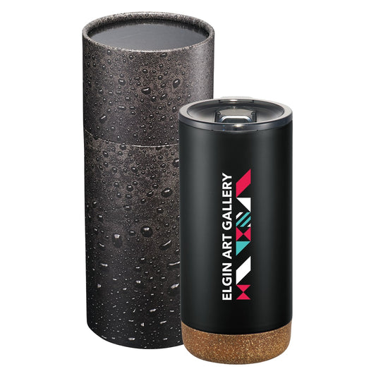 Valhalla Copper Tumbler 16oz With Cylindrical Box – Black