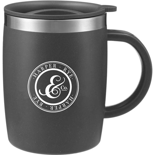 Dagon Wheat Straw Mug w/ Stainless Liner 14oz – Gray