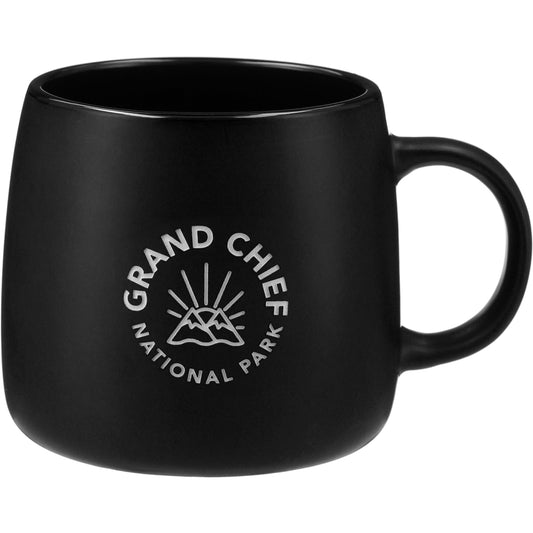 Vida Ceramic Mug 15oz – Black