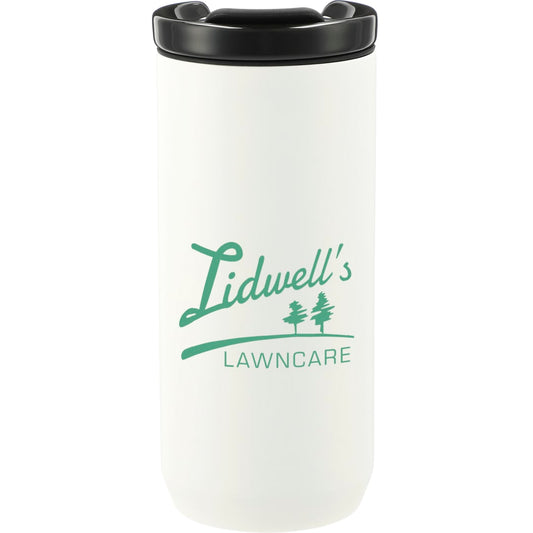 Seneca Tumbler 16oz w/ Ceramic Lid &amp; Lining – White