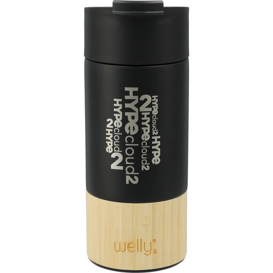 Welly® Traveler Copper Vacuum Tumbler 12oz – Black