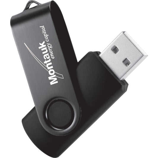 Rotate 2Tone Flash Drive 8GB – Black