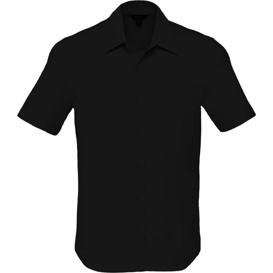 TATRA Eco Short Sleeve Knit Shirt - Men's – Black