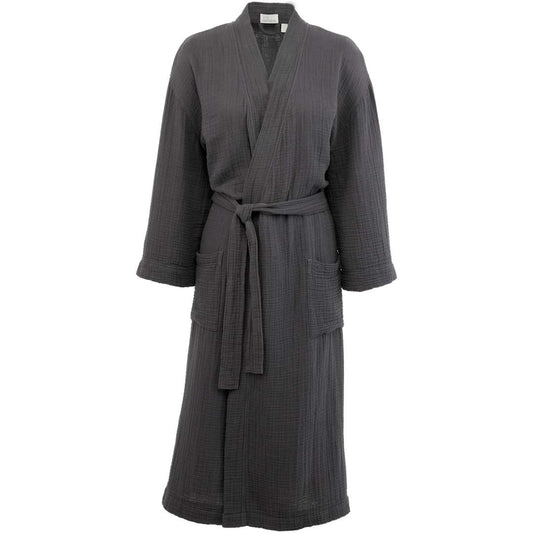 Wellable Cotton Robe - Unisex – Grey