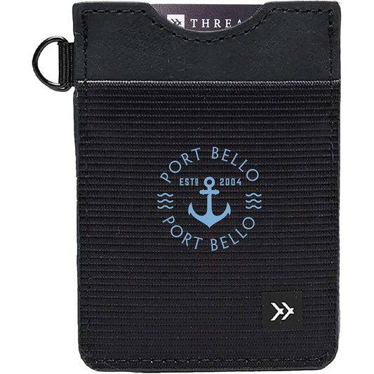 Thread Wallets Vertical Wallet – Black