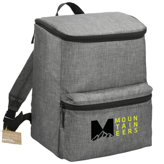 Excursion Recycled 20 Can Backpack Cooler – Gray