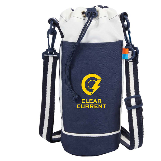 Retro Sport Recycled Bottle Sling – Blue