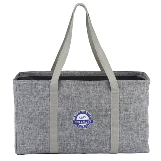 Oversized Carry-All Tote – Gray