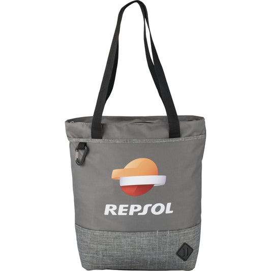 Hayden Zippered Convention Tote – Gray