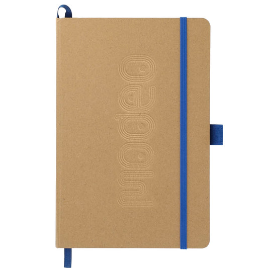 FSC® Mix 5.5" x 8.5" Eco Color Bound Journal – Blue