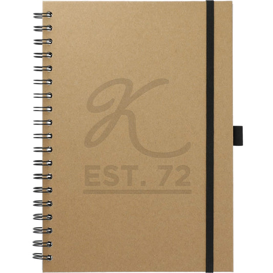 FSC® Mix 7" x 10" Large Spiral Journal – Natural