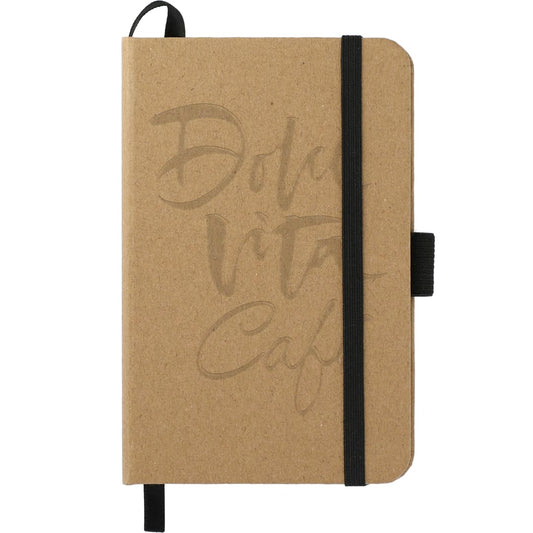 FSC® Mix 3.5" x 5.5" Pocket Bound Journal – Natural