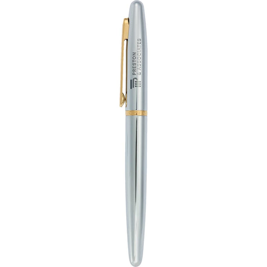 Sheaffer® VFM Polished Chrome with Gold Roller Bal – Silver