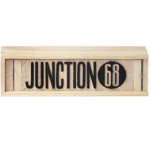 Tumbling Tower Wood Block Stacking Game – Brown