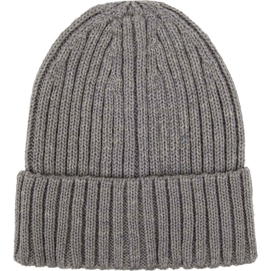 Wool Blend Beanie - Unisex – Grey