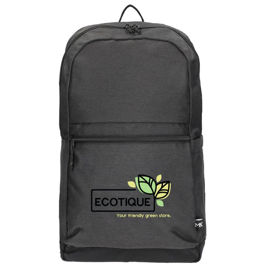 Merchant &amp; Craft Recycled 17" Laptop Backpack – Gray