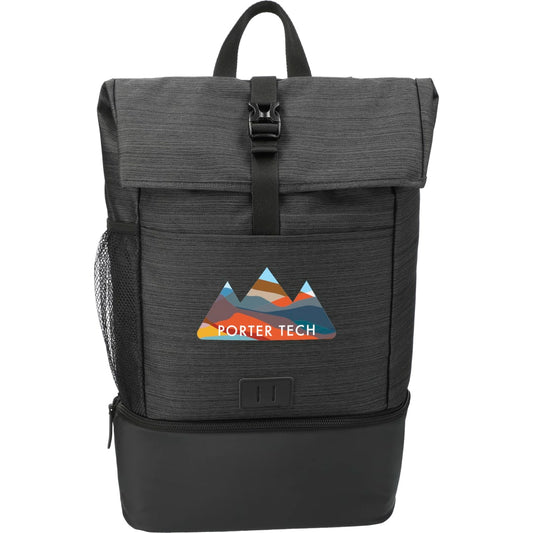 NBN Whitby Insulated 15" Computer Backpack – Gray