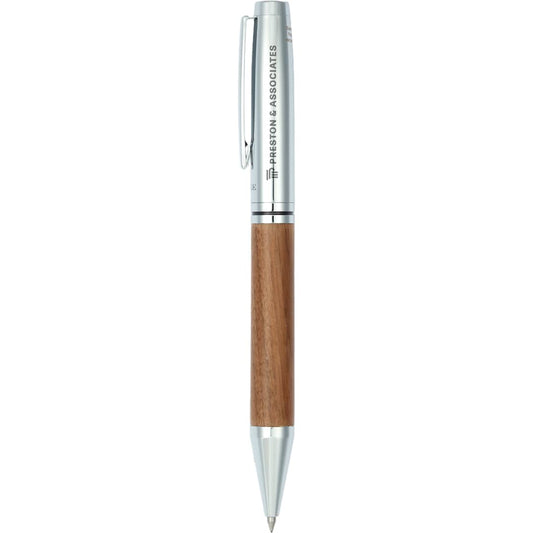 Luxe Walnut Executive Ballpoint – Brown